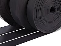 300mmx6mm Natural Rubber Skirting