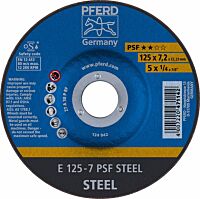 Grinding Wheel E230-7 PSF STEEL 62023634